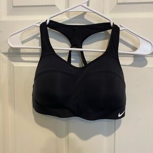 Nike Padded Adjustable Black Sports Bra